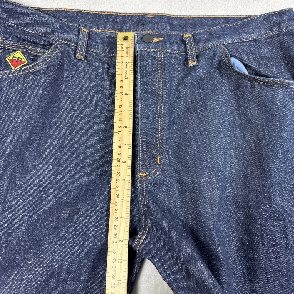 Wenaas Flame Res HRC 2 FR Size US 38x30 Men's Blue Denim Jeans Workwear